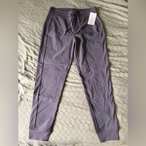 Athleta Lavender Joggers with Zip Pocket